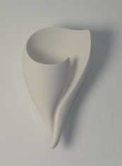 Beautiful contemporary wall light, Shell Wall Applique by Hannah Woodhouse
