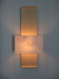 Nuit de Chine Wall Light (Bleached oak) by Hannah Woodhouse