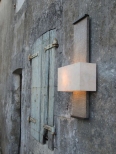 Nuit de Chine Wall Light (faux bronze) Side View by Hannah Woodhouse