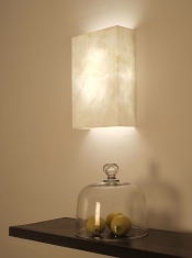 Beautiful hand made paper wall light the Shanghai Wall Light by Hannah Woodhouse